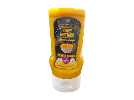 Healthy & Tasty Honey Mustard Sauce  Low Carb, Low Fat, No Starch, No Added Sugar, No Soy Oil, No Hydrogenated Oil 340ml For Sale