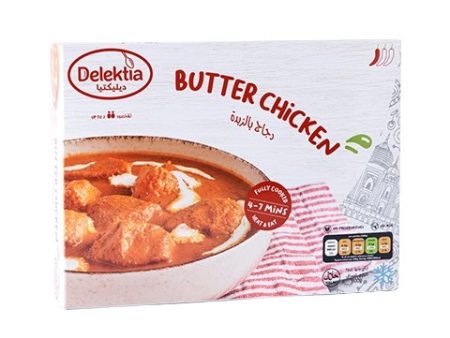 Delektia Butter Chicken Frozen Meal 500g Supply