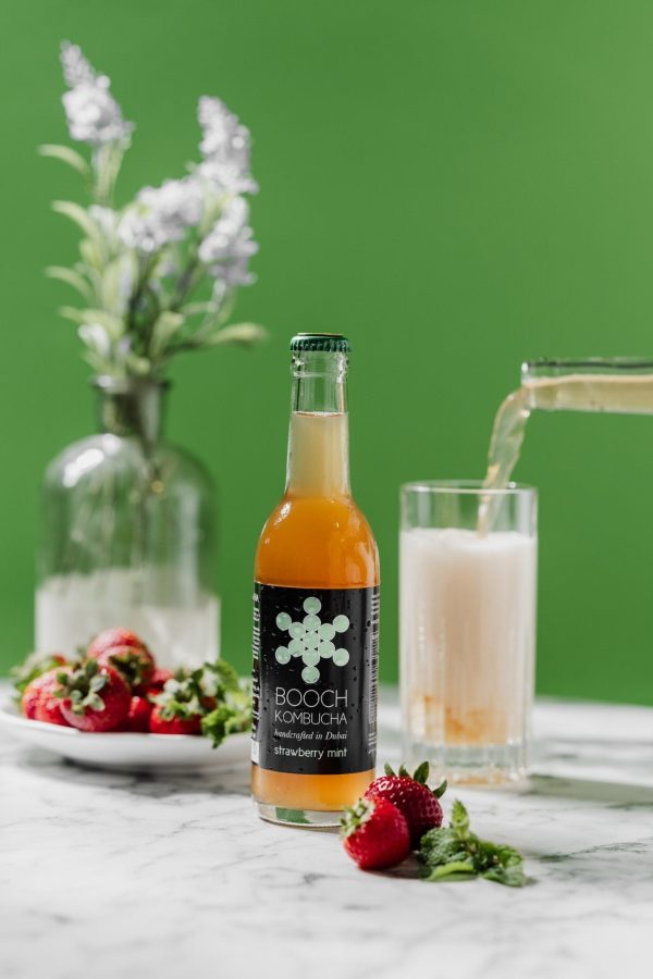 Booch Kombucha  Strawberry Mint 300ml Online Hot Sale