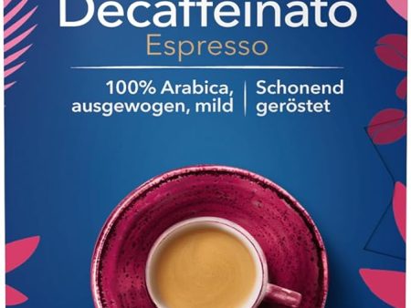 Movenpick Decaffeinato Espresso Nespresso Compatible Aluminium capsules Intensity 5 10 , Pack of 10 capsules 55g Online Sale