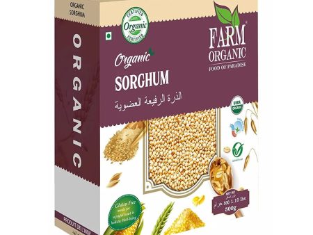 Farm Organic Gluten Free Sorghum Whole - 500gm For Sale