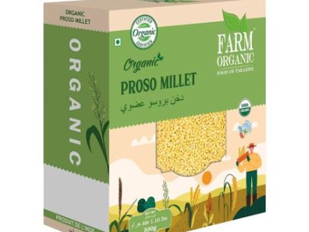 Farm Organic Gluten Free Proso Millet 500g Online now