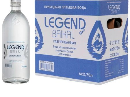 Legend of Baikal Sparkling Water 9 x 500ml For Sale