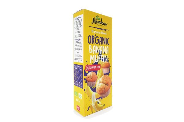 Meadows Gluten-Free Banana Muffins 120g For Discount