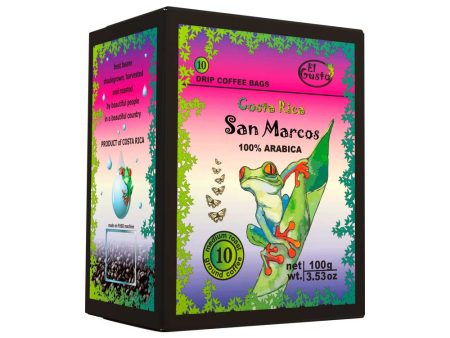 El Gusto San Marcos Drip Coffee 100 g For Discount