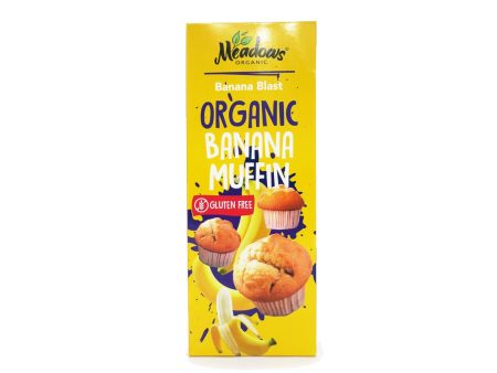 Meadows Gluten-Free Banana Muffins 120g For Discount