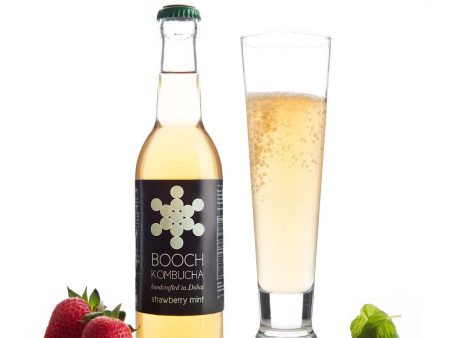 Booch Kombucha  Strawberry Mint 300ml Online Hot Sale