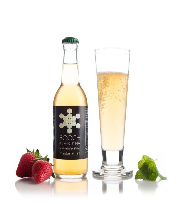 Booch Kombucha  Strawberry Mint 300ml Online Hot Sale