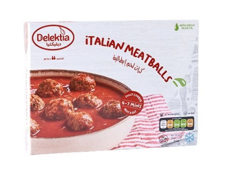 Delektia Italian meatballs Frozen Meal 500g Online Sale