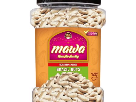 Mawa Roasted Salted Brazil Nuts (Plastic Jar) 500g Online