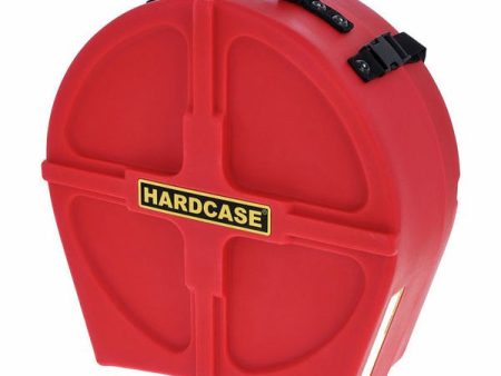 Hardcase 14  Snare Drum Case Fully Lined - Red Online Hot Sale