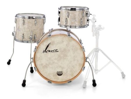 Sonor Vintage 20   3pc Drum Kit - Vintage Pearl Online Hot Sale