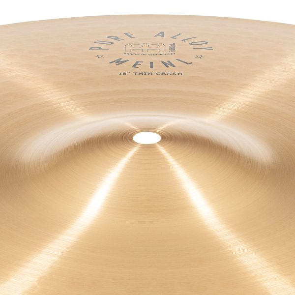 Meinl Pure Alloy 18 inch Thin Crash Cymbal PA18TC For Sale