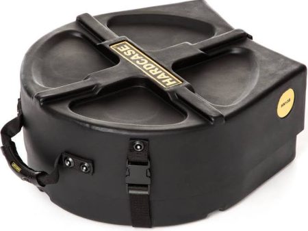 Hardcase 14  Snare Drum Case Pads - Black Discount