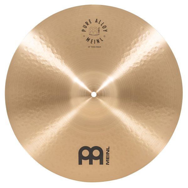 Meinl Pure Alloy 18 inch Thin Crash Cymbal PA18TC For Sale