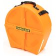 Hardcase 14  Snare Drum Case Fully Lined - Orange Supply