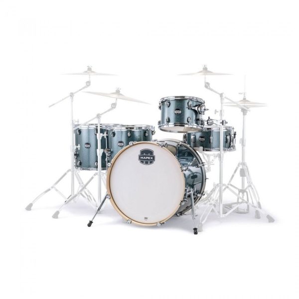 Mapex Mars Birch  Crossover  Drum Kit Shell Pack 1 Up 2 Down - Twilight Sparkle Hot on Sale