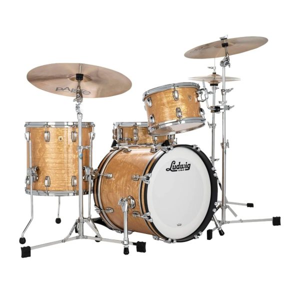 Ludwig Classic Maple Drum Kit Shell Pack, Aged Onyx Online Hot Sale