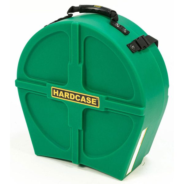 Hardcase 14  Snare Drum Case Fully Lined - Dark Green Cheap