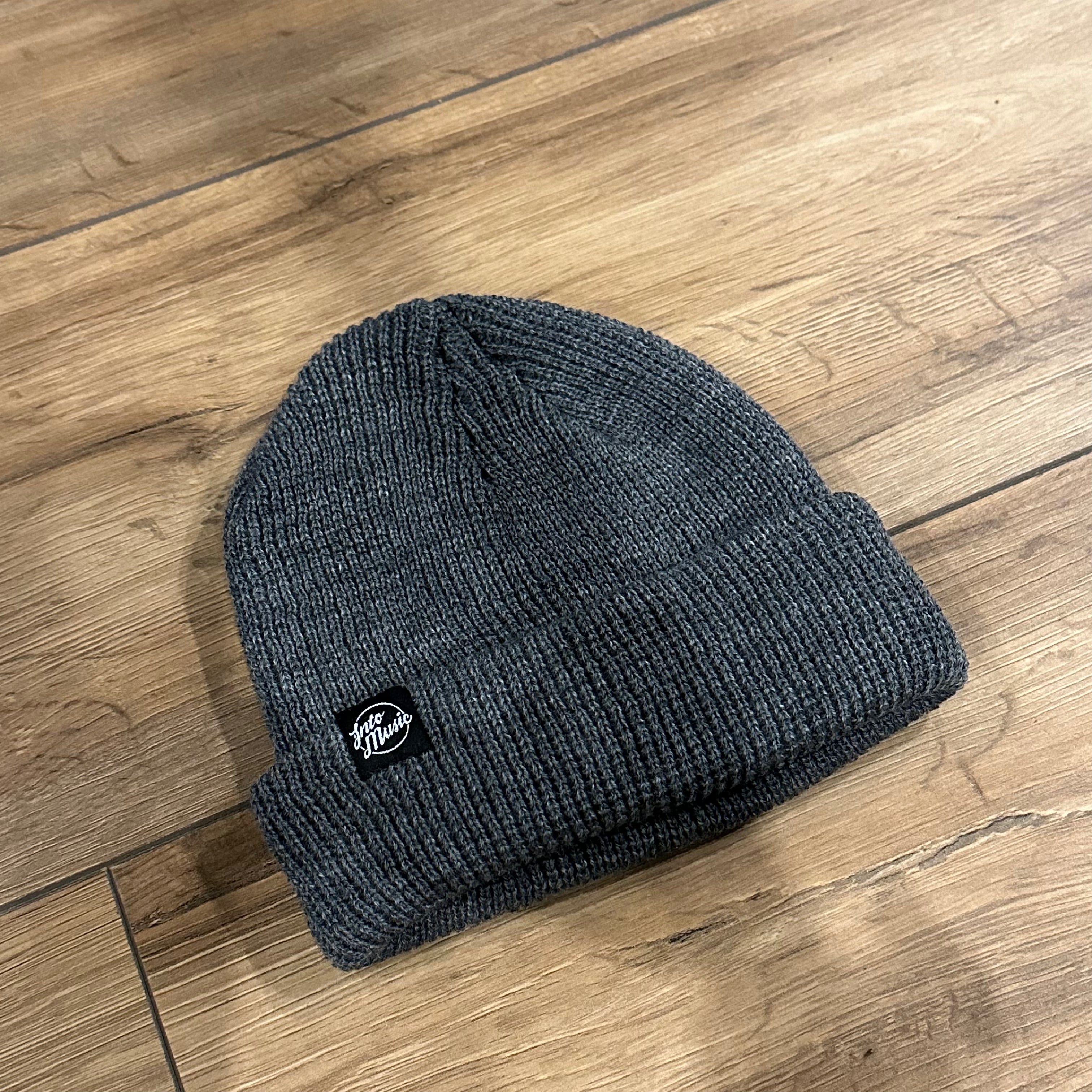 Into Music Fisherman Style Beanie Hat Grey Hot on Sale