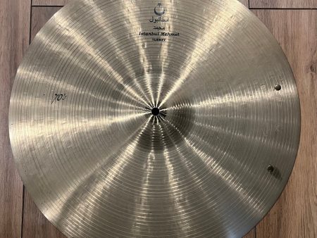 Istanbul Mehmet 70’s Nostalgia Ride Cymbal With Rivets 20” #1118 Supply