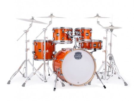 Mapex Mars Maple Drum Kit Shell Pack - Gloss Amber Cheap