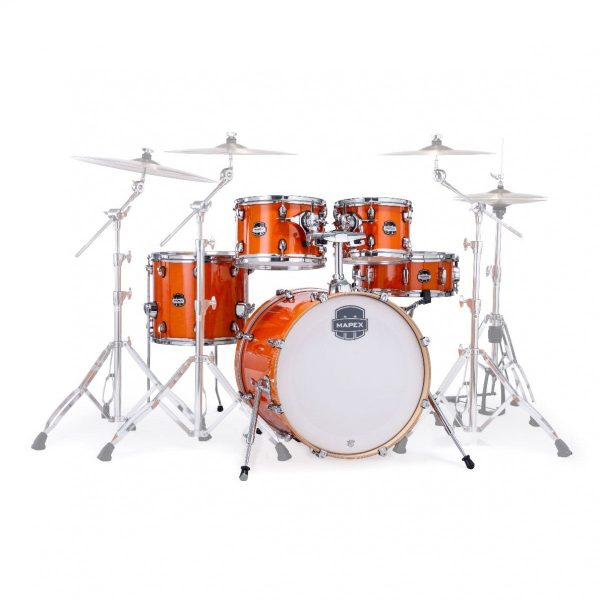 Mapex Mars Maple Drum Kit Shell Pack - Gloss Amber Cheap