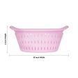 Storage Basket - 4 x 10 Inches | Plastic Basket  Fruits Basket  Kitchen Basket for Home Sale