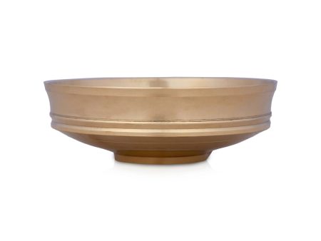 Brass Urli - 1 x 3.5 Inches | Brass Uruli  Brass Flower Pot for Pooja  120 Gms Approx Cheap