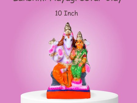 Lakshmi Hayagreevar Clay Golu Bommai - 10 x 5 Inches | Giri Golu Doll  Navaratri Golu Bomma  Gombe  Bommai For Cheap