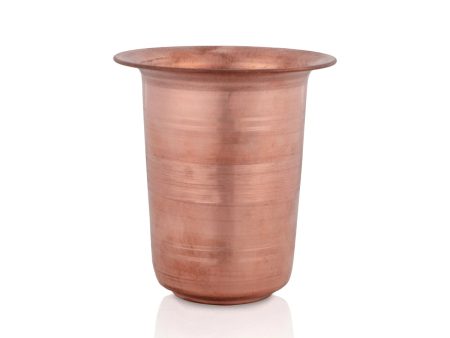 Coffee Tumbler - 3 x 3 Inches | Copper Tumbler  Brass Cup for Home  42 Gms Approx Supply