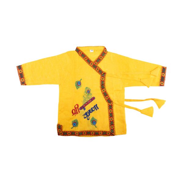 Bal Krishna Dress Set - Size 14 | Embroidery Design Bal Krishna Costume  Bal Kanha Dress for Kids Online Hot Sale