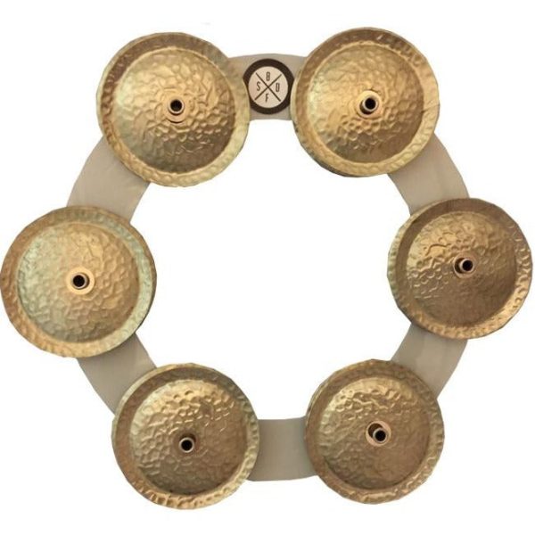 Big Fat Snare Drum Bling Ring – White Copper Cheap