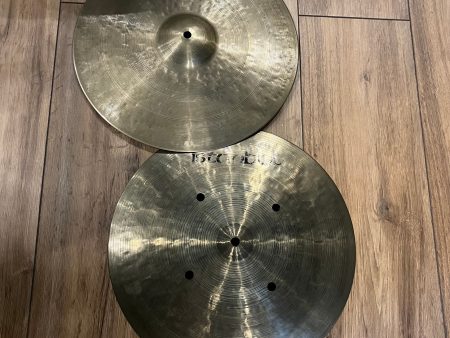 Istanbul 14” Pre Split Agop Mehmet Hi Hat Cymbals #1084 Online now