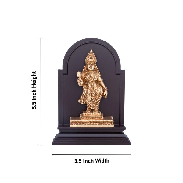 Kanyaka Parameswari Devi Idol With Base - 5.5 x 3.5 Inches | Resin Statue  Kanyaka Parameswari Statue for Pooja Supply