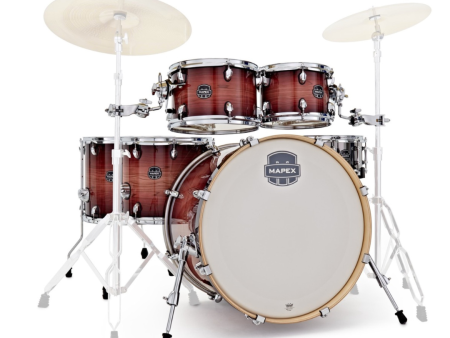 Mapex Armory Drum Kit Shell Pack | 6pc 22  - Redwood Burst on Sale