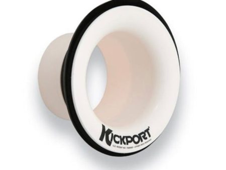 Kickport Bass Drum Sound Hole, White Supply