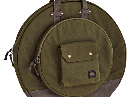 Meinl Waxed Canvas Cymbal Bag - Forest Green Fashion