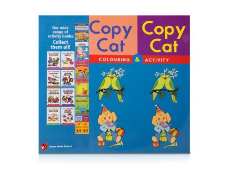 Copy Cat Colouring & Activity - English | Childrens Activity Book  Adult Coloring Book on Sale