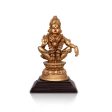 Ayyappan Statue - 7 x 4 Inches | Resin Statue  Ayyappa Idol  Ayyappan Vigraham for Pooja Online Hot Sale