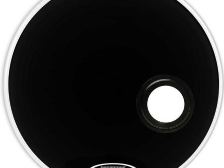 Evans EMAD Black Resonant Bass Drum Head | 20  For Cheap