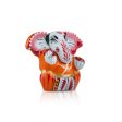 Painted Ganesh Murti - 1 x 1.5 Inches | Aluminium Vinayagar Statue  Big Ear Ganesha Statue for Pooja For Discount