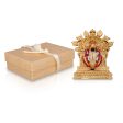 Kolhapur Mahalaxmi Murti - 4.5 x 3.5 Inches | Ceramic Sculpture  Mahalakshmi Murti for Pooja  220 Gms Approx Online now