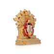 Kolhapur Mahalaxmi Murti - 4.5 x 3.5 Inches | Ceramic Sculpture  Mahalakshmi Murti for Pooja  220 Gms Approx Online now