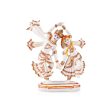 Dancing Radha Krishna Murti - 9 x 7.5 Inches | Resin Statue  Painted Radha Krishna Idol for Pooja Fashion