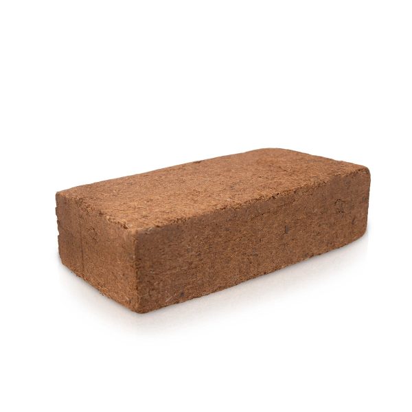 Coco Peat - 2 x 8 Inches | Coco Peat Block  Coco Peat Soil  Cocopeat for Plants  600 Gms Approx Fashion