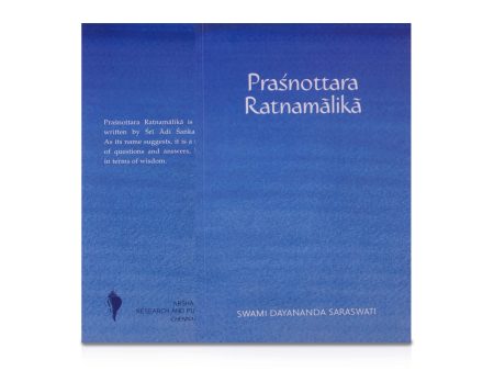 Prasnottara Ratnamalika - English | by Swami Dayananda Saraswati  Hindu Spiritual Book Cheap