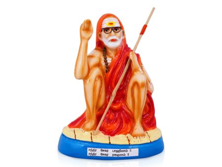 Kanchi Maha Periyava Paper Mache Golu Bommai - 8 x 5 Inches | Giri Golu Doll Navaratri Golu Bomma Gombe Bommai Online