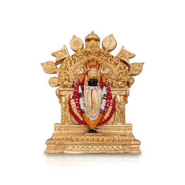 Kolhapur Mahalaxmi Murti - 4.5 x 3.5 Inches | Ceramic Sculpture  Mahalakshmi Murti for Pooja  220 Gms Approx Online now