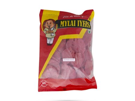 Mylai Iyers BeetRoot Vadam - 200 Gms | BeetRoot Vathal  BeetRoot Fryums For Discount